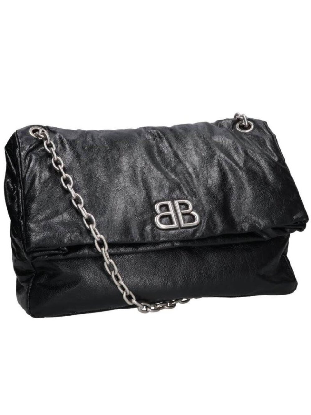 Balenciaga Monaco Large Chain Shoulder Bag